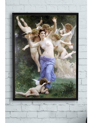 TeknoKapsül Postermanya (PSTER13168) Sanatsal Çerçeveli Tablo 2 (50X70CM)