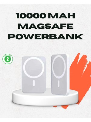 Teknodayım Magsafe Uyumlu 10000 Mah Powerbank