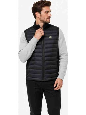 Lacoste Siyah Slim Fit Erkek Yelek