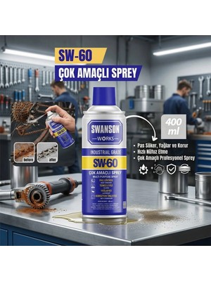 İlkel Grup Çok Amaçlı Profesyonel Sprey - 400 ml - Pas Sökücü - Yağlayıcı - Koruyucu