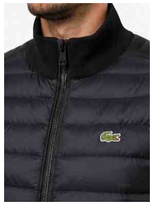 Lacoste Siyah Slim Fit Erkek Yelek