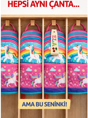Leyla Atelier Nametag - Name Tag Çanta Aksesuar Nakışlı Isimlik Kişiselleştirilebilir Kişiye Özel Anahtarlık