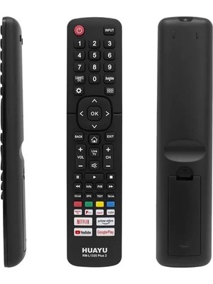 Ozka Concept Huayu RM-L1335 Plus2 Hısense Netflıx-Prıme-Youtube-Rakuten-Google Play-Vudu Tuşlu LCD LED Tv Kumand