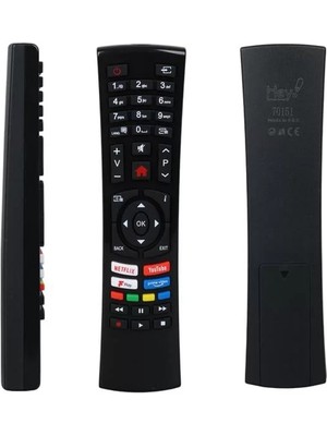Ozka Concept Hey Küçük Kalıp 4391P Black Fplay - - Play Tuşlu LCD LED Tv Kumanda