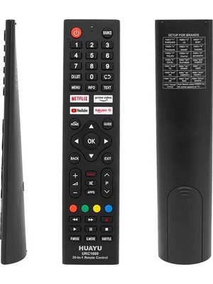 Ozka Concept Huayu URC1699 20IN1 - - Prime Video Tuşlu Lcd-Led Tv Kumanda