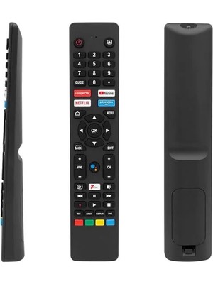 Ozka Concept Jvc RM-C3250 Netflıx-Prıme Vıdeo-Google Play-Youtube Tuşlu Lcd-Led Tv Kumandası