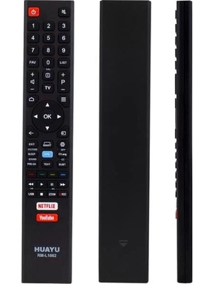Ozka Concept Huayu RM-L1662 Netflix-Youtube Tuşlu Lcd-Led Tv Kumanda
