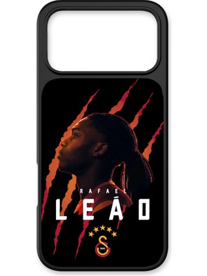 Galatasaray Rafael Leão iPhone 17 Pro Max Kılıf (Cam) - Lisanslı Orijinal