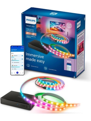 Philips 4 Taraflı Rgbıc Tv Arka Işığı - Ekran Çevresinde Taşan Çok | 4 Kenarlı Rgbıc LED Şerit