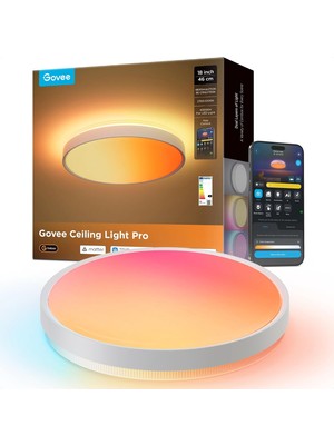 Govee Ceiling Light Pro - Dıy Çizim, 74 Hazır Sahne ve Çift Katmanlı Işıkla Tavanınızı Kişiselleştirin
