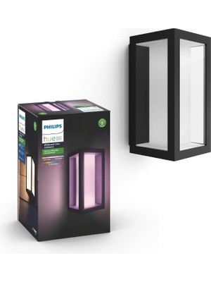 Philips Hue Impress Akıllı Dış Mekan Duvar Apliği - 360° Işık Etkisiyle Teras ve Bahçede Uzun Akşamların Keyfini Çıkarın