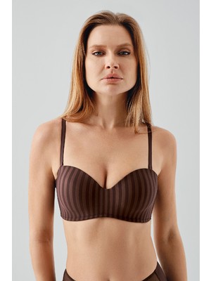 NEWBRA LINGERIE Desteksiz Desenli Sütyen