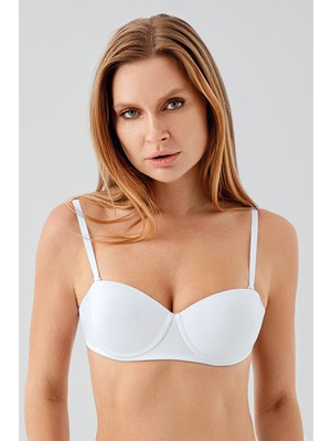 NEWBRA LINGERIE Desteksiz Sırtı Şeffaf Sütyen