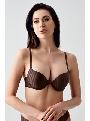 NEWBRA LINGERIE Çift Destekli Desenli Sütyen