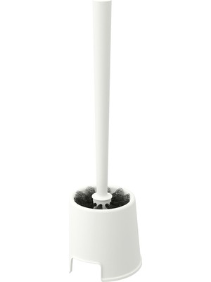 IKEA Modern Beyaz Tuvalet Fırçası 5 cm - Şık Banyo Aksesuarı - Kaliteli Modern Tasarım