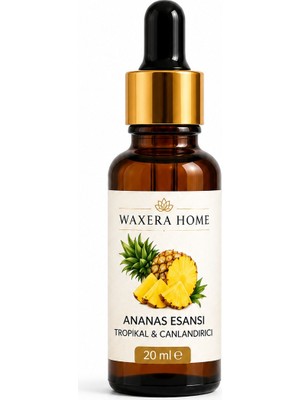 Waxera Home Yoğun Aromalı Ananas Mum Esansı – 20 ml