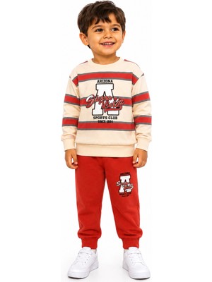 Milano Kids Erkek Çocuk Mevsimlik Alt Üst Pamuklu Takım 2-5 Yaş