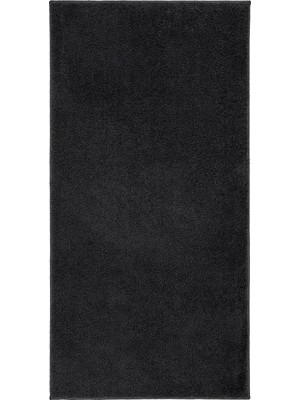IKEA Modern Siyah Banyo Paspası 60X120 - Şık Banyo Aksesuarı - Kaliteli Modern Tasarım