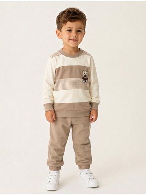 Milano Kids Erkek Çocuk Mevsimlik Alt Üst Pamuklu Takım 2-5 Yaş
