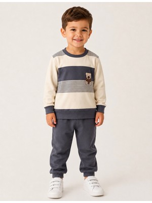 Milano Kids Erkek Çocuk Mevsimlik Alt Üst Pamuklu Takım 2-5 Yaş