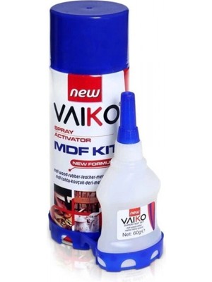Marsilyan™- Vaıko 200ML + 20G Plastik Mdf Seramik Hızlı Yapıştırıcı