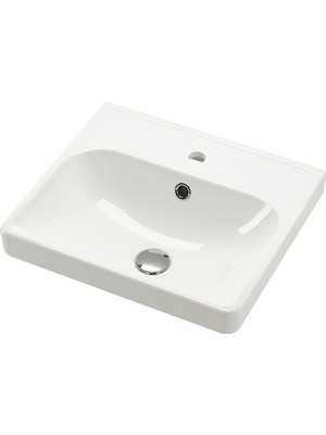 IKEA Modern Beyaz Lavabo 50X44 - Şık Banyo Aksesuarı - Kaliteli Modern Tasarım