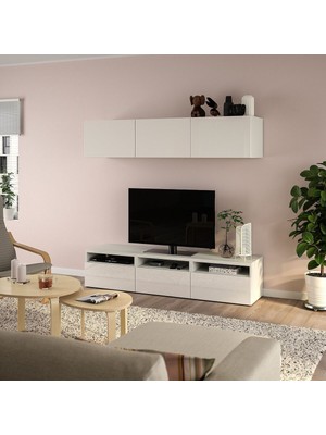 Hobiurun Tv ünitesi, beyaz, 180x42x185 cm, SELSVIKEN