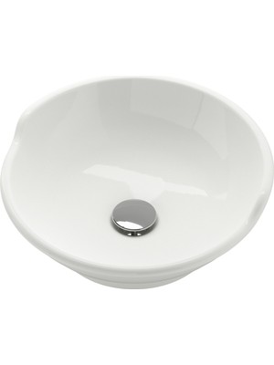 IKEA Modern Beyaz Lavabo 40 cm - Şık Banyo Aksesuarı - Kaliteli Modern Tasarım