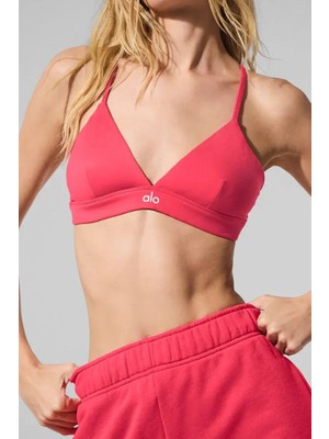 Alo Yoga Ince Ayarlanabilir Askılı Hafif Destekleyici Normal Kalıp Spor Splendor Bralet Sütyen