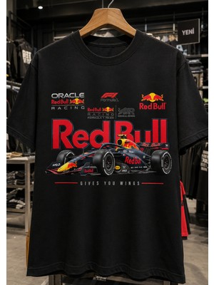 Carismatisort Redbull RB19 F1 Racing Team Bay Bayan Erkek Kadın Unisex Tişört T-Shirt