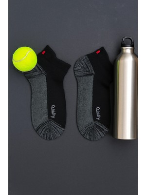 Bony Socks 2'li Paket Erkek Golf Patik Çorap Siyah