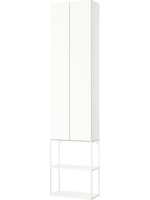 IKEA Modern Beyaz Banyo Rafı 60X32 - Şık Banyo Aksesuarı - Kaliteli Modern Tasarım