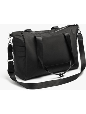Parfois Teknik Kumaş Büyük Seyahat Çantası (ÖLÇÜLER(CM):19,5X33X57 (Gxyxu).)