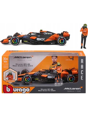 NW NessiWorld 1:24 MCL38 Model Araç