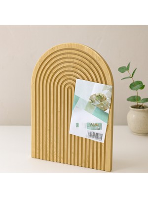 Bambu Servis Tepsisi Sunum Tahtası 22X32 cm (Çift Taraflı)
