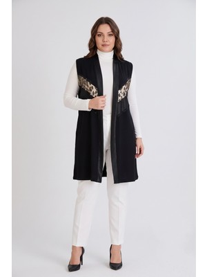Wearon Kadın Düğmesiz Modelli Yelek 54158 BGL-ST05662