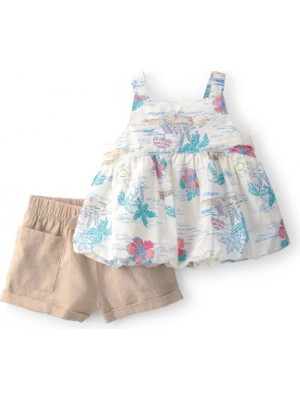 Carter's Kız Bebek Alt Üst Set 1U637410 Renkli