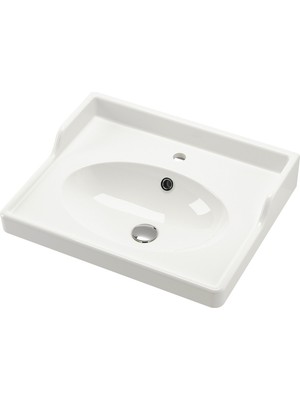 IKEA Modern Beyaz Lavabo 62X49 - Şık Banyo Aksesuarı - Kaliteli Modern Tasarım
