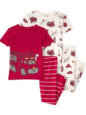 Carter's Erkek Bebek Pijama 4lü Set 1U597010 Renkli