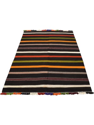 Kilim Antik El Dokuma Sivas Perde Yün Kilim 1721 - Yeni - Çok Renkli