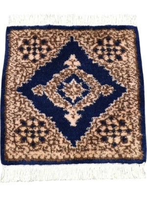 Kilim Antik El Dokuma Kare Köşe Sandalye Minderi Burdur Yün Halı 1678 - Yeni - Çok Renkli