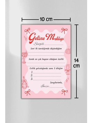 Metranya Geline Mektup 15 Adet, Bride To Be Gelin Için Tavsiye Kartları, Bekarlığa Veda Partisi Nedime Quiz Soruları, Oyun Kartı, Geline Tavsiye Kartları, Bride Eğlence Seti, Bride Konsept Kartları