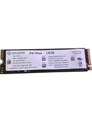 Solidigm SSD Solid State Drive ve Fiyatları - Hepsiburada.com