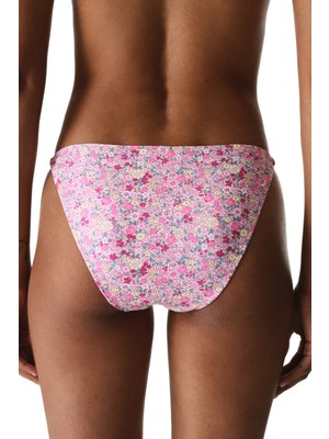 Penti Amira Side Çıtır Çiçek Desenli Orta Bel Bikini Altı