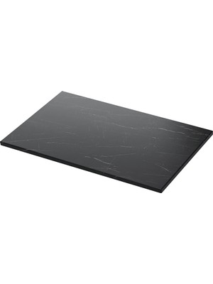 IKEA Modern Siyah Banyo Tezgahı 82X49 - Şık Banyo Aksesuarı - Kaliteli Modern Tasarım
