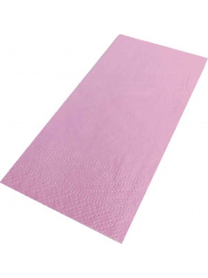 Hayaller Dükkanı Peçete Düz Desenli Garson Katlama Pembe Pk:16