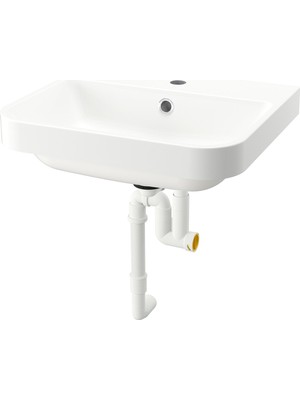 IKEA Modern Beyaz Lavabo 50X43 - Şık Banyo Aksesuarı - Kaliteli Modern Tasarım