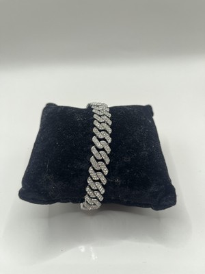 AG23 Tasarım Zarif Parıltılı Taşlı Chain Bileklik