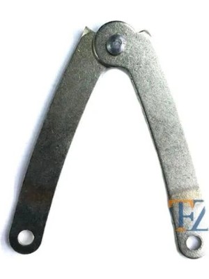 Marsilyan™- Sandık, Kutu Makası 11,5 cm - Büyük, Nikel, 1 Adet