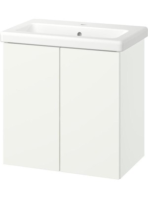 IKEA Modern Beyaz Lavabo 64X43 - Şık Banyo Aksesuarı - Kaliteli Modern Tasarım